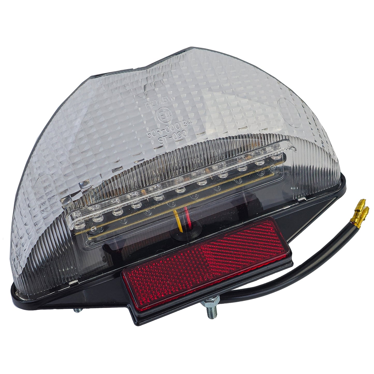 Fanale scooter in vetro trasparente per MBK Nitro Yamaha Aerox Italjet Dragster