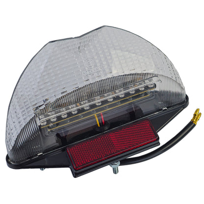 Fanale scooter in vetro trasparente per MBK Nitro Yamaha Aerox Italjet Dragster