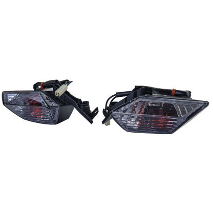 Set di indicatori di direzione anteriori per moto Smoke per Kawasaki ZX-10R