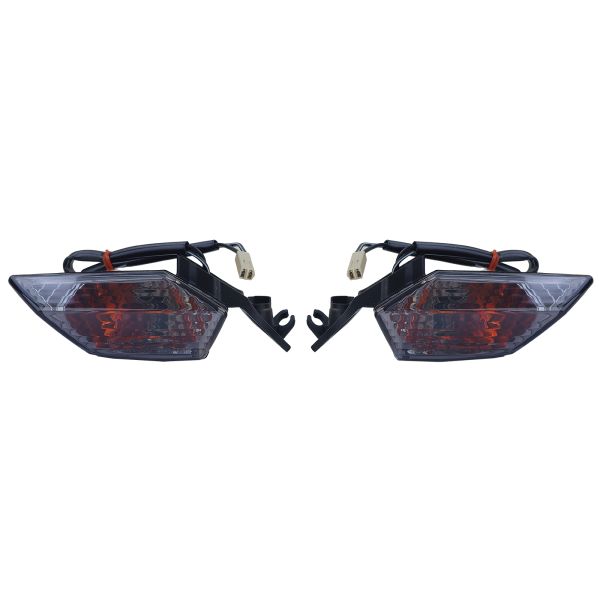 Set di indicatori di direzione anteriori per moto Smoke per Kawasaki ZX-10R