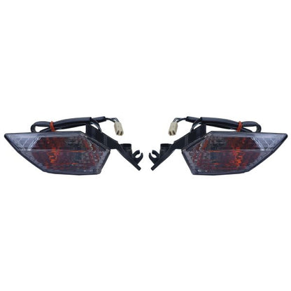 Set di indicatori di direzione anteriori per moto Smoke per Kawasaki ZX-10R