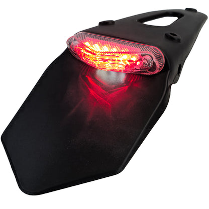 ❄️Porta della targa di licenza posteriore a LED per moto per marchio enduro-te❄️