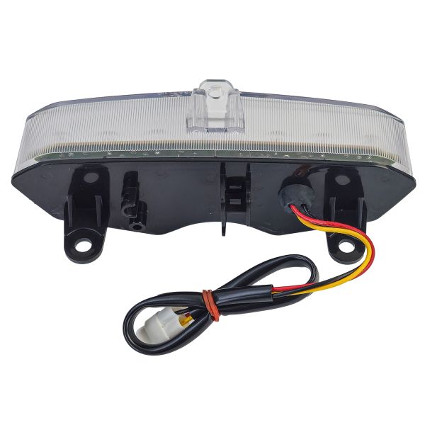 Motorcycle LED Clear Glass Tail Light For Yamaha R6 Year 03-05 