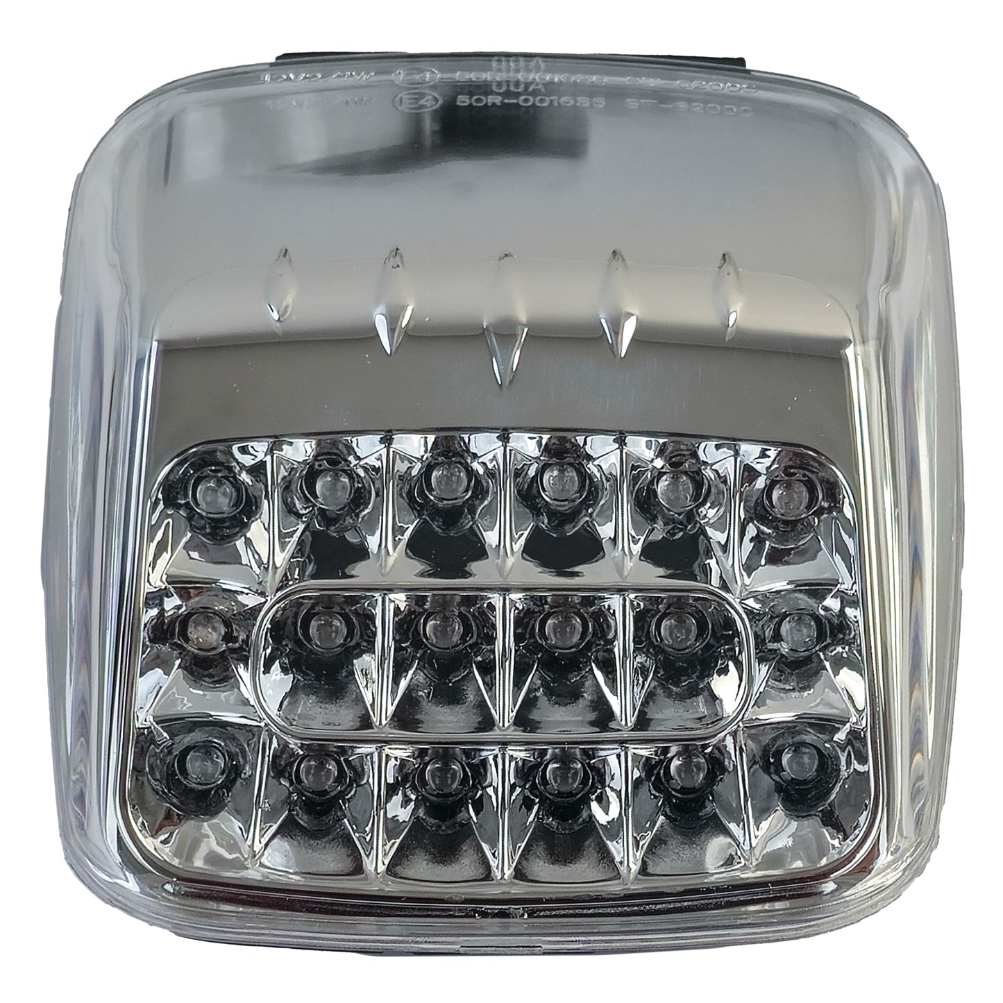 ✨Fanale a LED vetro trasparente per cromato Harley Davidson V-ROD 02-08✨