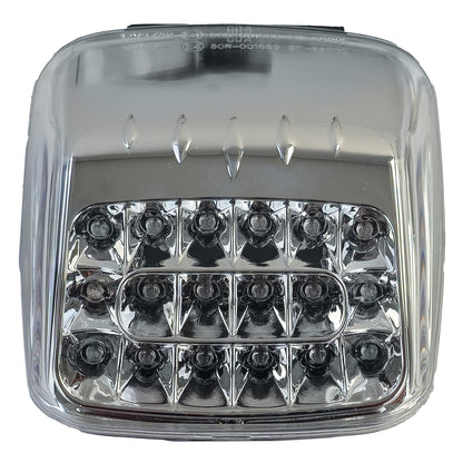 ✨Fanale a LED vetro trasparente per cromato Harley Davidson V-ROD 02-08✨