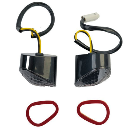 ⭐Carena Moto LED Indicatori di Direzione Fumo per Yamaha R1 2008-2009 con E-Mark