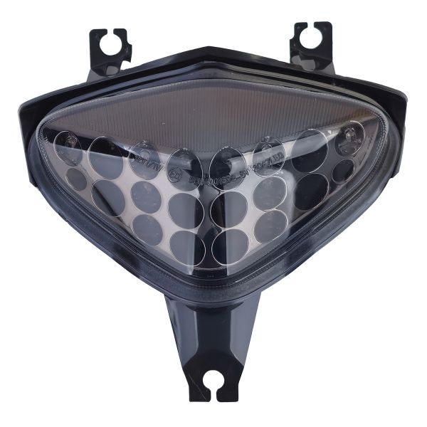 ⭐Fanale posteriore moto a LED in vetro trasparente Fumé per Suzuki 1300 GSX B-K⭐