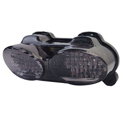 ⭐Fanale posteriore moto in vetro trasparente fumé per Kawasaki Ninja ZX-6R ZX-9⭐