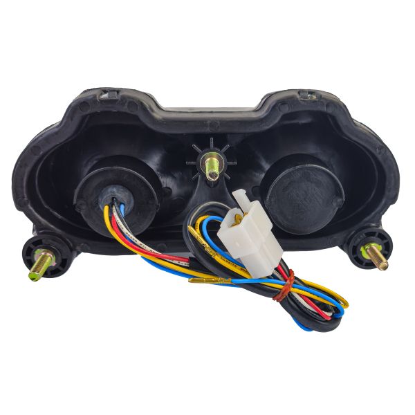 ⭐Fanale posteriore moto in vetro trasparente fumé per Kawasaki Ninja ZX-6R ZX-9⭐
