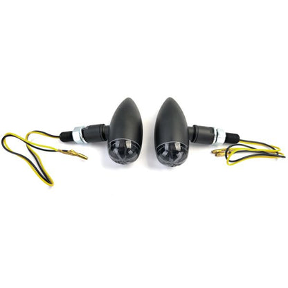 ⭐Set di indicatori di direzione a LED universali per moto Smoke Thunderbolt