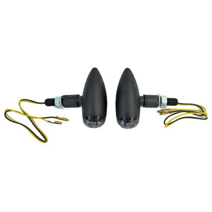 ⭐Set di indicatori di direzione a LED universali per moto Smoke Thunderbolt