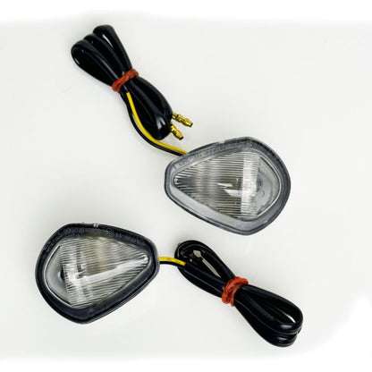 ⭐Indicatore di direzione a montaggio superficiale a LED in vetro trasparente PER HONDA CBF125 125R 250R