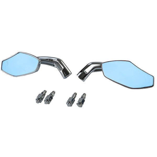 ⭐LUCA Glossy Universal Motorcycle Mirror Set⭐