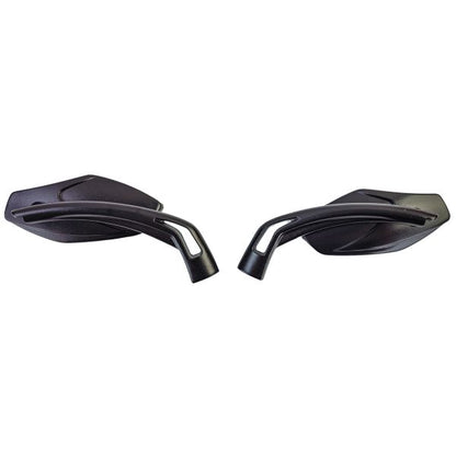 ⭐LUCA Universal Motorcycle Mirror Set in Black⭐