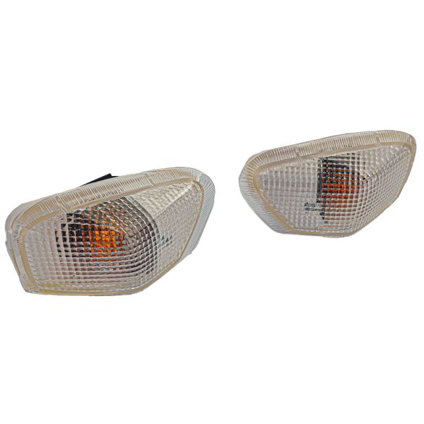 ⭐Carena alogena in vetro trasparente bianco per Kawasaki ZZR 600 1990-1992