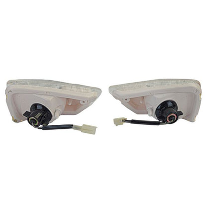 ⭐Carena alogena in vetro trasparente bianco per Kawasaki ZZR 600 1990-1992