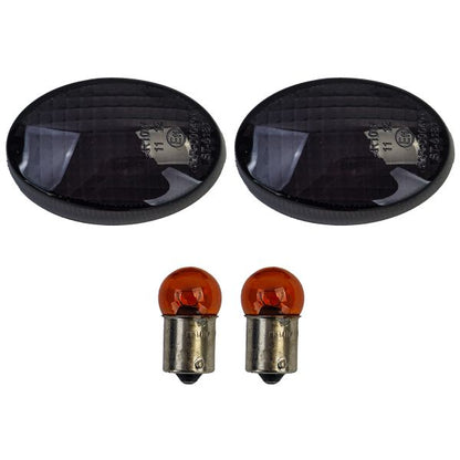 ⭐Lenti degli indicatori di direzione colorate incl. lampadina per Yamaha MT03