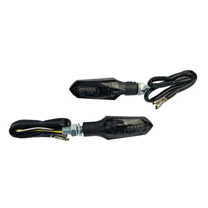 ⭐Set di luci di posizione universali per indicatori di direzione a LED per moto
