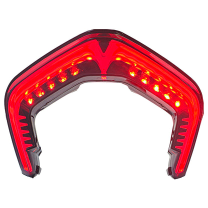 ❄️Fari posteriore a LED Moto Fumé Vetro Trasparente per Ducati Panigale V4 R S❄️