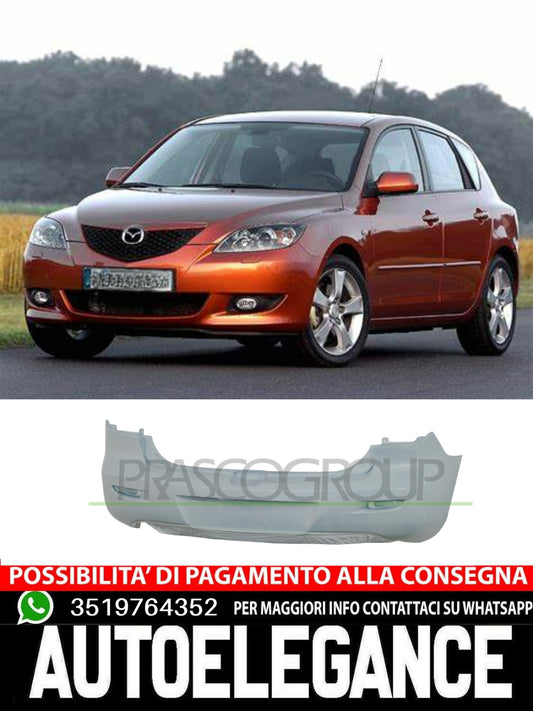 Paraurti Prasco Posteriore Per Mazda 3 CON PRIMER MOD. 5 PORTE BP4K50221GAA