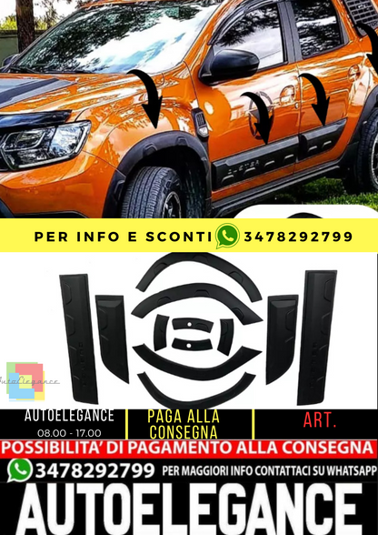 ⭐BodyKit compatible with DACIA Duster Serie 2 2018+ with sensor ⭐ 