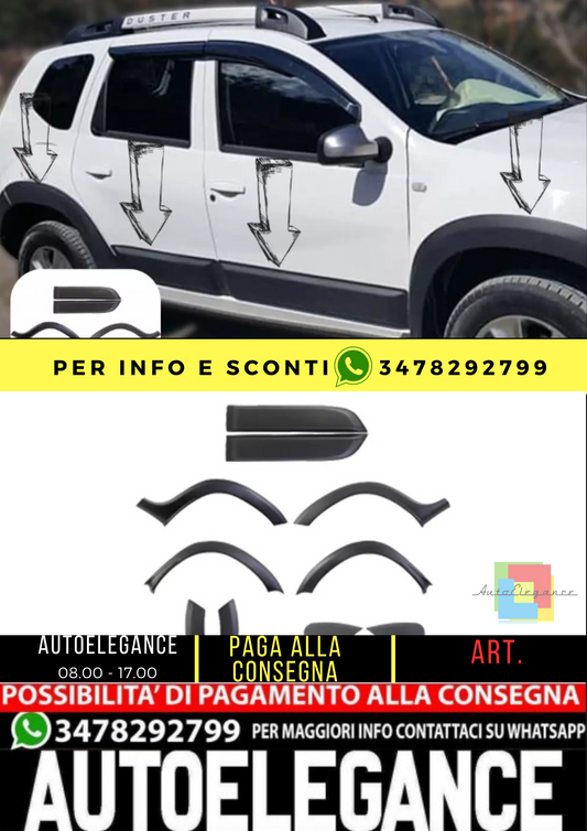 ⭐Body kit compatible with DACIA Duster Serie 1 2010-2017 Body kit⭐ 