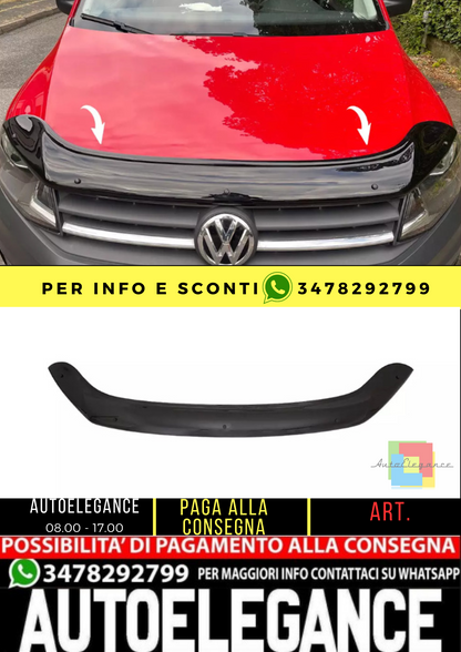 ⭐Protezione contro i pietrisco della protezione del cofano addato per VW Caddy ⭐