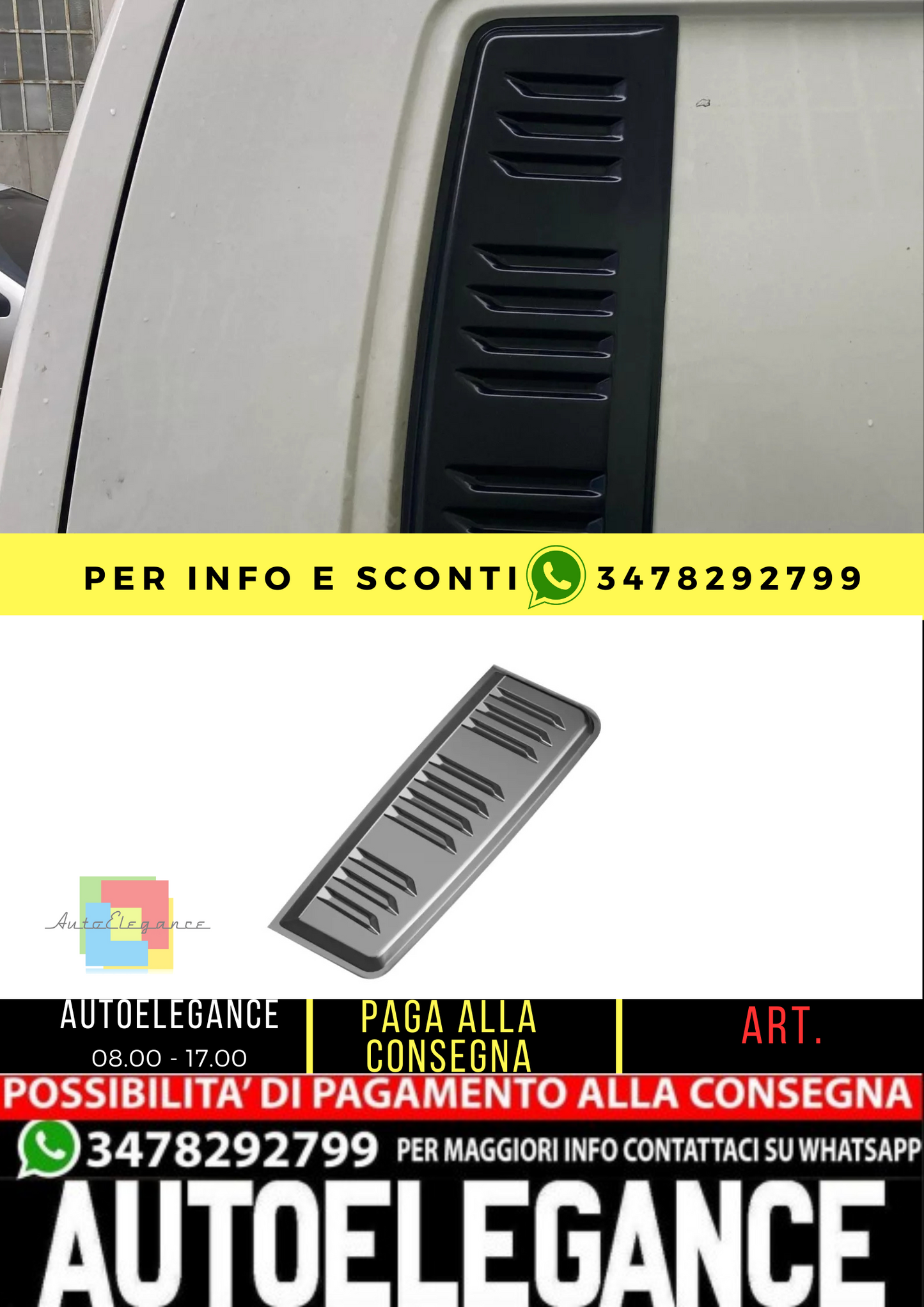 ⭐Fessure di ventilazione compatibili con VW Transporter T5.1 -T6- T6.1 2010⭐