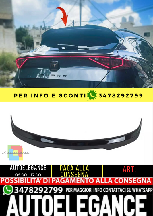 ⭐Spoiler sul tetto compatibile con spoiler posteriore CUPRA Formentor 2020+⭐