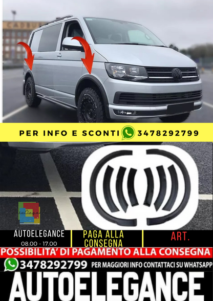 ⭐PROTEZIONI PORTIERE ADATTO PER VW Transporter T6 2015 2019 ⭐