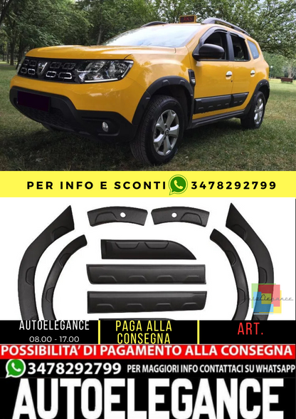 ⭐BODYKIT SUITABLE FOR DACIA Duster Serie 2 2018+ Off-Road⭐