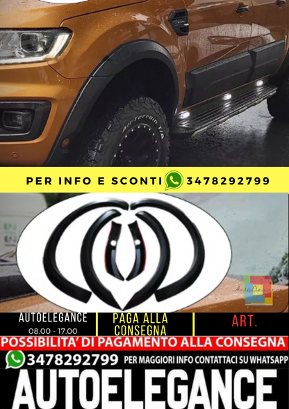 ⭐PROTEZIONI PORTIERE ADATTO PER FORD Ranger T8 2019-2022⭐