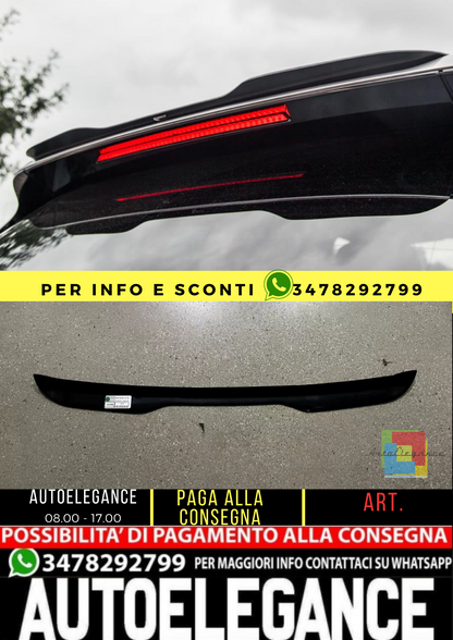 ⭐Ala aggiuntiva Spoiler adatto per BMW iX M-Pack i20 2019+Spoiler(Gloss Black)⭐