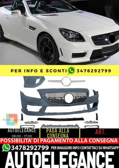 ⭐ paraurti adatto per Mercedes SLK r172 look AMG⭐