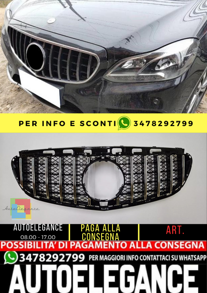⭐Mercedes Benz E Kl W212 2013 - 2015 griglia radiatore GT Panamericana cromata⭐