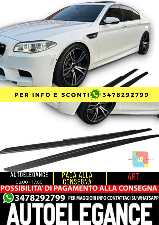 ⭐ SIDE SKIRTS FOR BMW 5 SERIES F10 F11 2011-2017 (SET / ABS)⭐