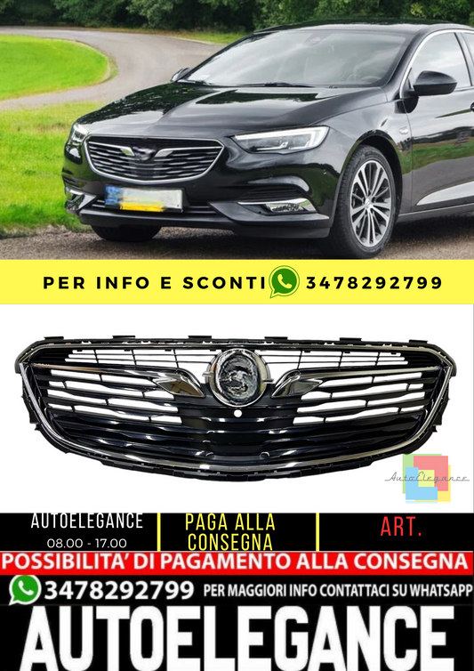 ⭐GRIGLIA RADIATORE ADATTO PER OPEL  Insignia B 2017 - 2020⭐