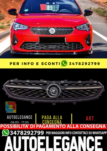 ⭐Opel Corsa F 2020 - 2023 SET griglia radiatore ⭐