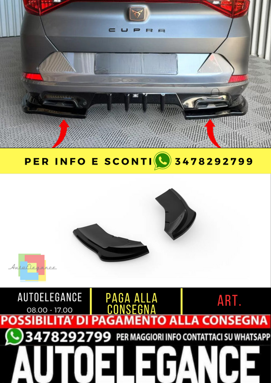 💥Splitter laterali posteriori adatto per Cupra Formentor Mk1💥