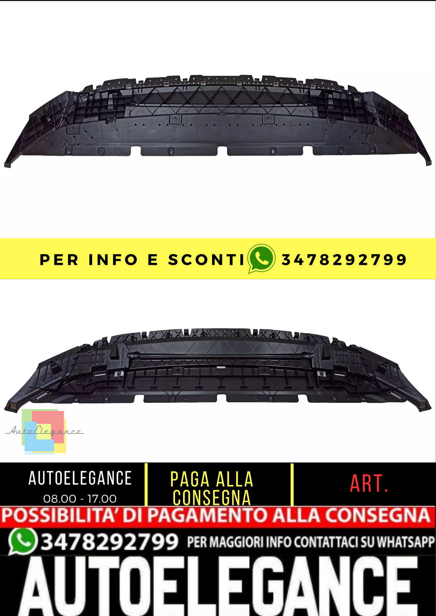 💥Paraurti anteriore protezione adatto per Audi Q5 2021💥