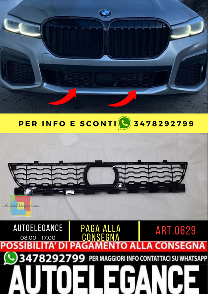 💥GRIGLIA DI VENTILAZIONE PARAURTI ADATTO PER BMW 7 G11/G12 2016 - 2019💥