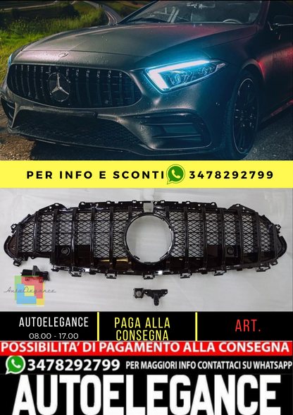 💥GRIGLIA RADIATORE GT ADATTO PER Mercedes Benz W257 C257 CLS Kl 2019💥