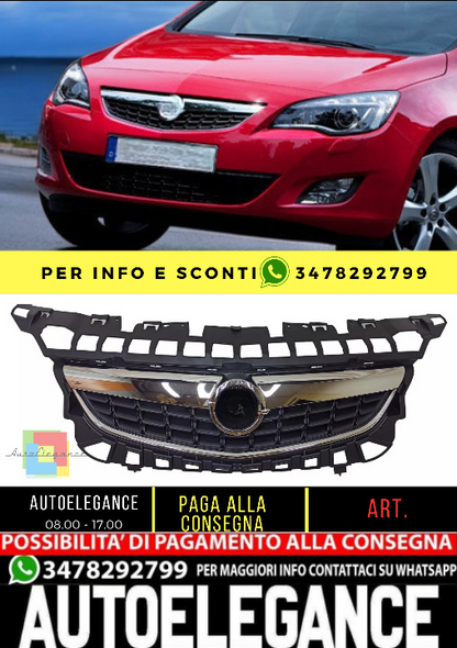 💥GRIGLIA RADIATORE ADATTO PER Opel Astra J 2009 - 2012💥