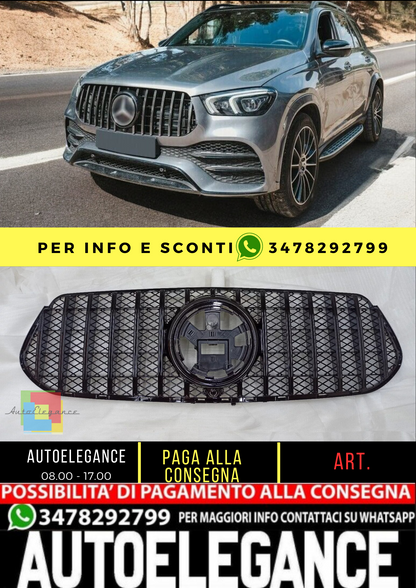 💥GRIGLIA RADIATORE GT ADATTO PER Mercedes Benz Classe GLE W167 2019💥