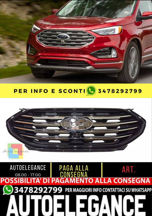 💥GRIGLIA NERA ADATTO PER Ford Edge 2019💥