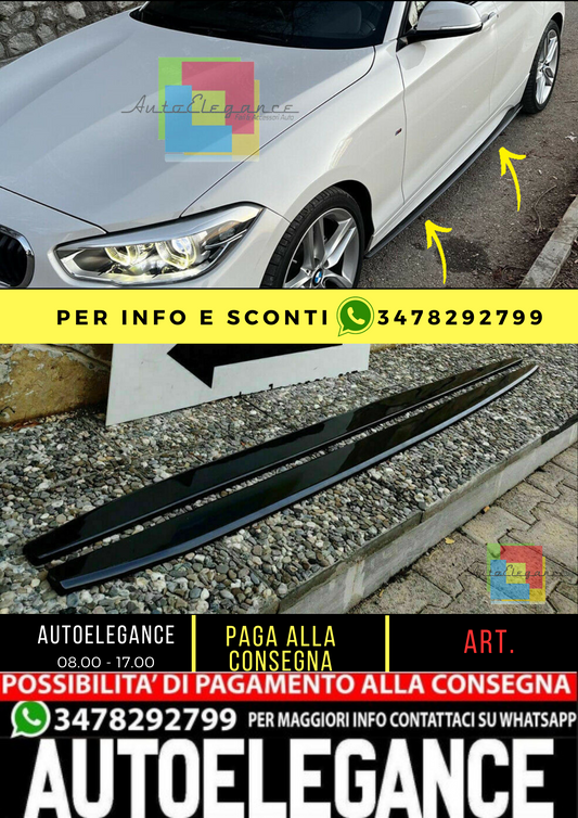 💥UNDER SKIRTS SUITABLE FOR BMW f20 1 series glossy black💥 