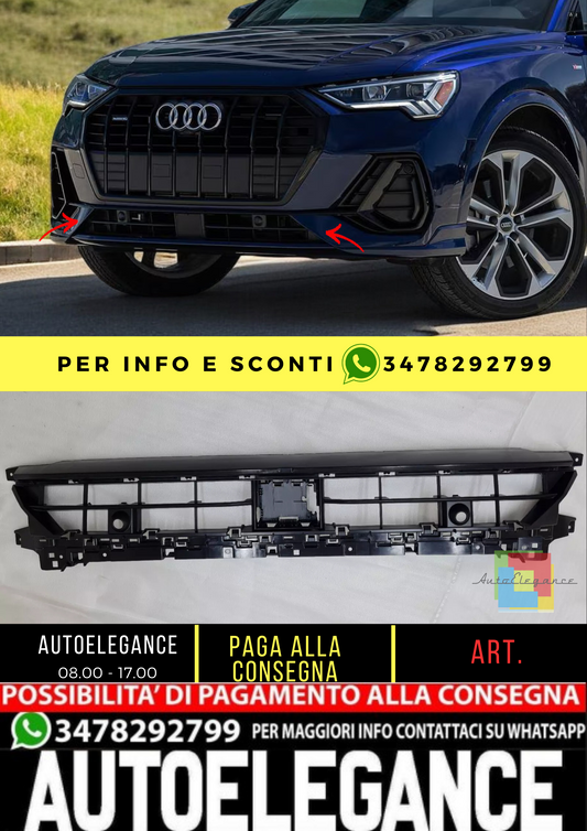 💥Paraurti griglia adatto per Audi Q3 2019 - 2023💥