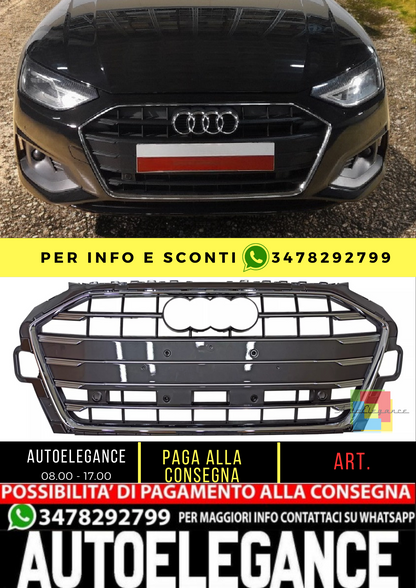 💥GRIGLIA RADIATORE CROMATA ADATTO PER Audi A4 2020💥