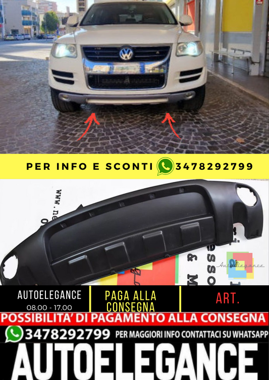 💥FRONT BUMPER UNDER SUITABLE FOR VW TOUAREG RAW 💥