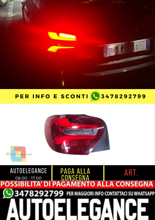 💥FENDINEBBIA  POSTERIORE ADATTO PER Mercedes-Benz Classe A W176 💥